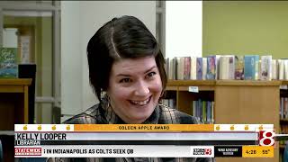 Caring choir teacher wins Golden Apple award