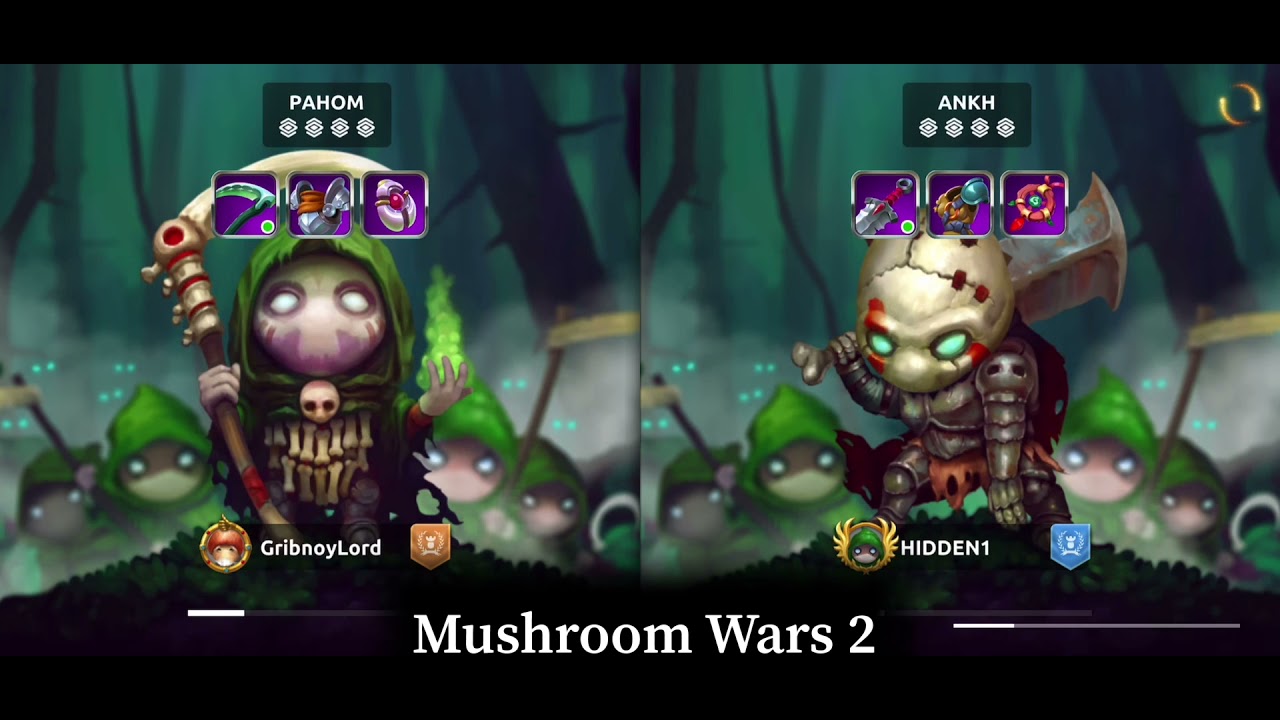 Mushroom Wars 2 - 2v2 THE CRAZY TEAM PLAY