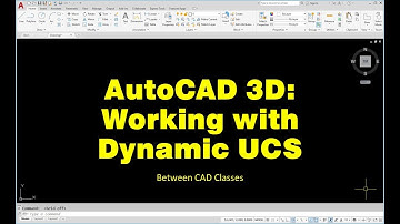 AutoCAD 3D: Working with Dynamic UCS