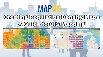 Creating Population Density Map: A Guide to GIS Mapping | Map Aanlysis | #map #populaiondensity #gis