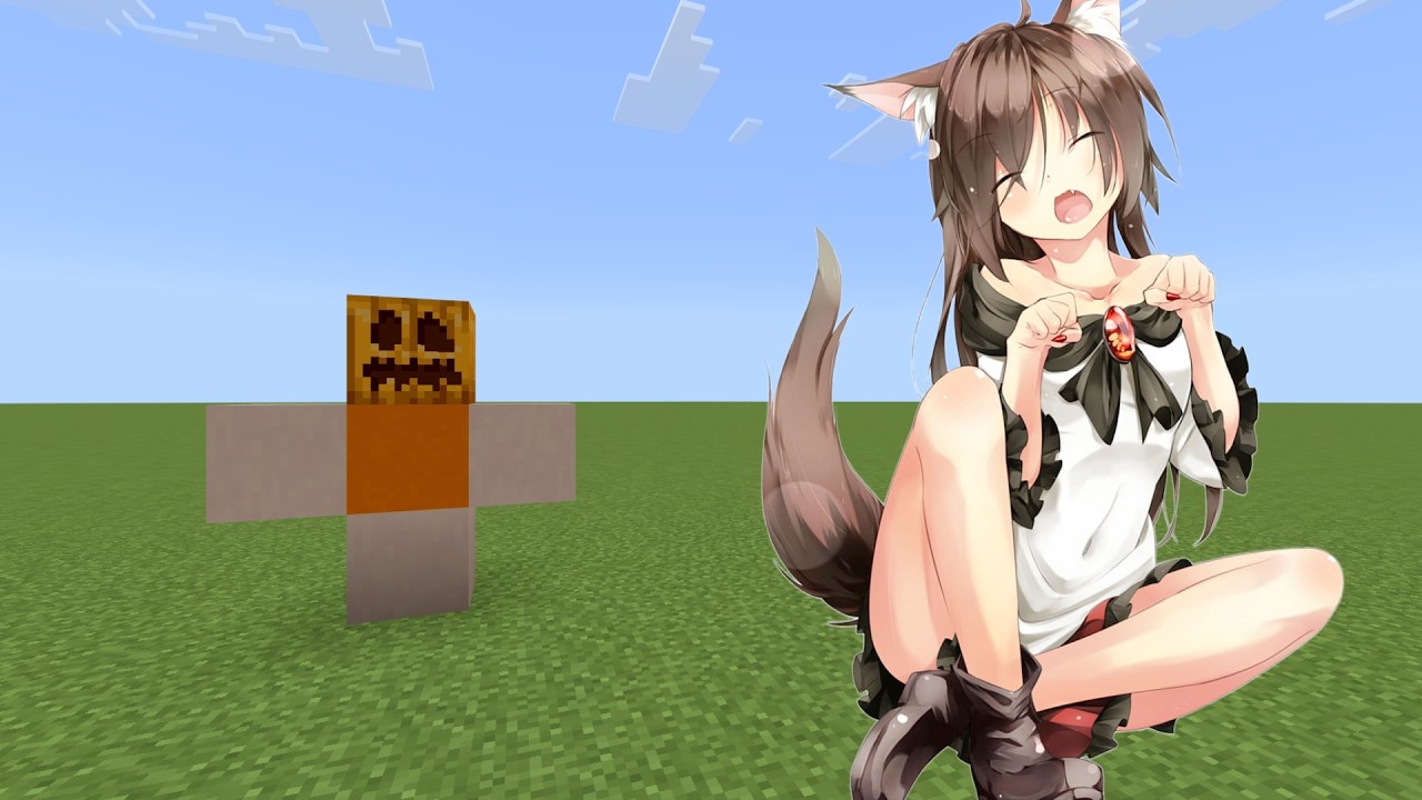 3D Minecraft Fox Girl Addon in Minecraft PE Bedrock!