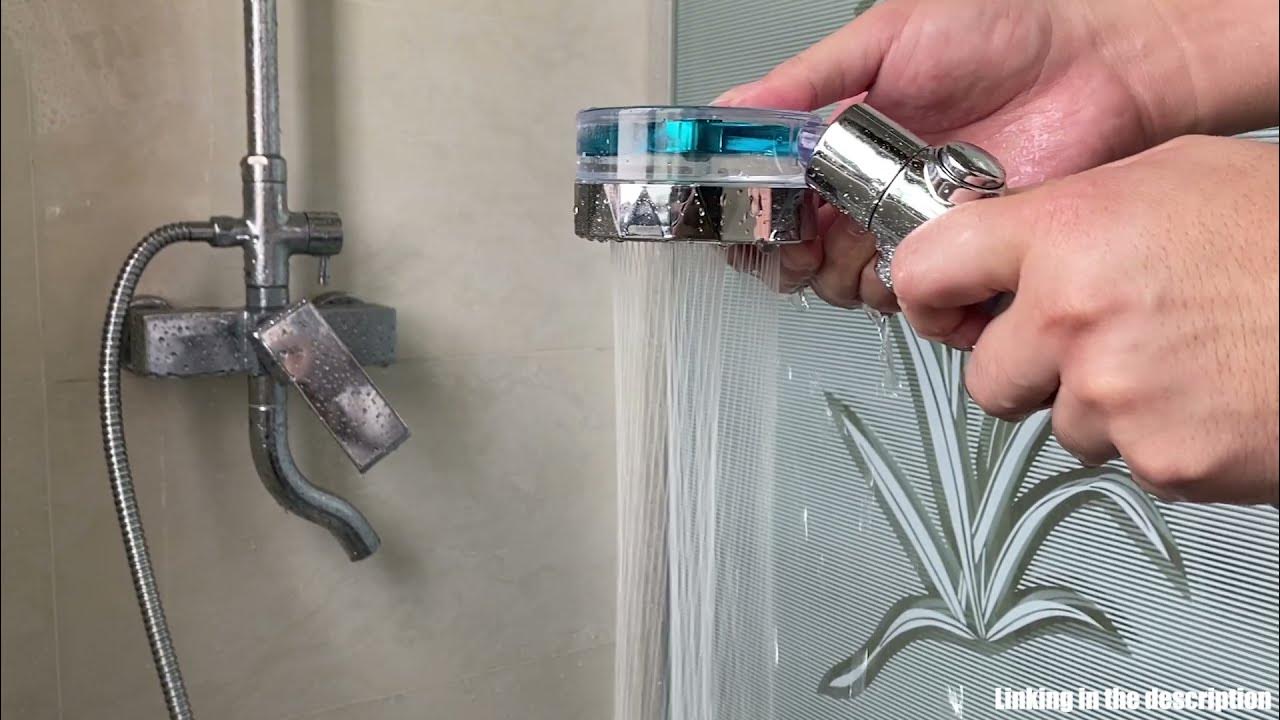 360 Degrees Rotating Hydro Jet Shower Head Unbox and Demo 2022 YouTube