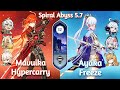C0 Ayaka Freeze x C0 Mavuika Hyperacarry - Spiral Abyss 5.7 | Genshin Impact