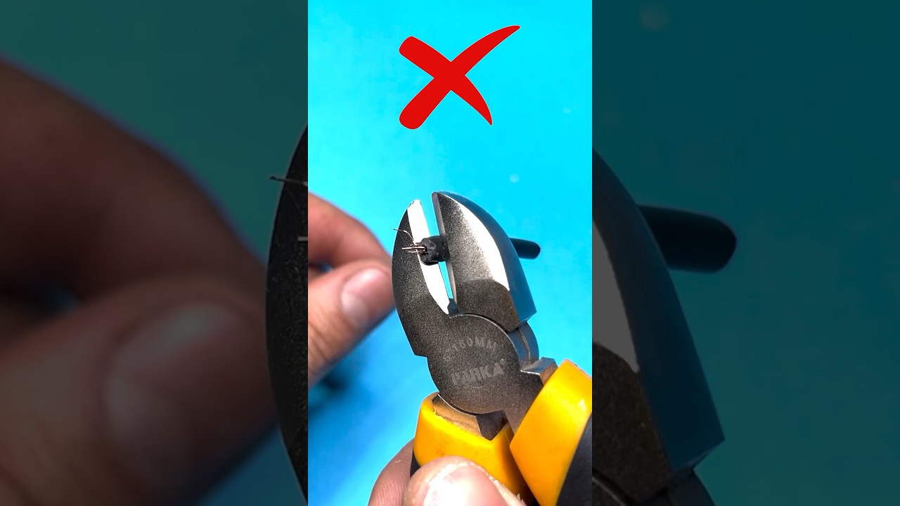 An easy way to strip wire. shorts YouTube