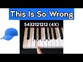 Piano tutorials are never animated correctly 