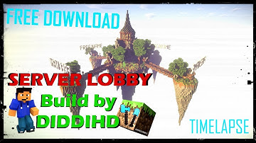 [Minecraft Server - Lobby/Spawn] ↓FREE DOWNLOAD↓ + Timelapse ►DiddiHD◄