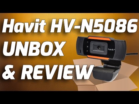 Havit HV-N5086 Webcam unbox and review