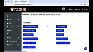 Freight Broker Boss  Overview   V1