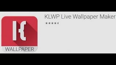 KLWP Sliding Animations(Requested)