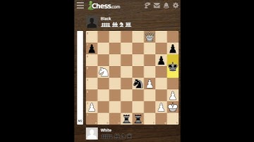 Chess Puzzle 011. Easy Mate In 3. Try To Solve It. Chess.