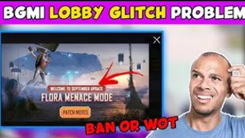 bgmi new lobby glitch solve | Bgmi glitch fix | #glitch #pubg #bgmi
