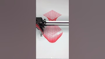 Vase 3 and too much ink!  iDraw H Pen Plotter