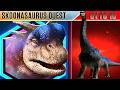 SKOONASAURUS QUEST 01 TO 10 NO KO WITHIN TEAM | JURASSIC WORLD THE GAME
