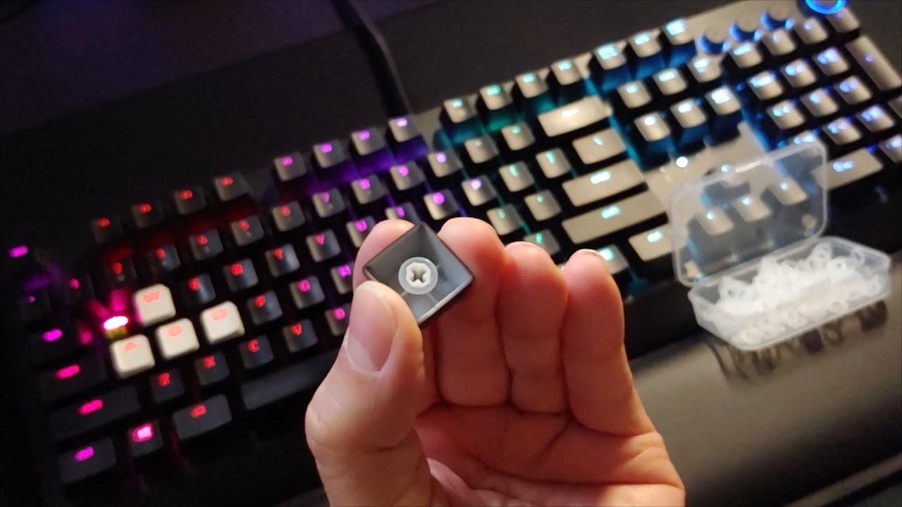 Keyboard Quieter O Ring Rubber Keyboard Dampeners YouTube