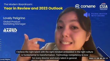 Convene x CSIA Webinar Highlight: Lovely Peligrino on Amplifying Digital Transformation