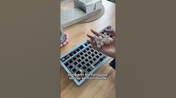 Building a custom keyboard + sound test  #keyboard #asmr #technology #keyboardasmr