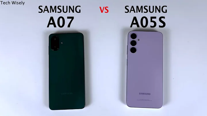 SAMSUNG A07 vs A05s - Speed Test Performance