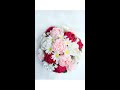 Crepe paper roses  how to make paper flower bouquet tadiyideas roses