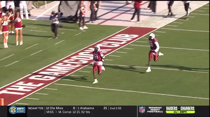 2021 USC vs Troy - David Spaulding 74 Yd Pick Six