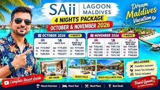 SAii Lagoon Maldives Complete Guide 2026 🌴 | Rooms, Private Pool, Food & Beach | Travel Agent Guide