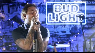 Post Malone - Goodbyes (LIVE) (Bud Light Drive Bear Tour) (HD)