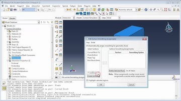 9.b) Modeling contact using General Contact - Part 1 of 1 (with audio)