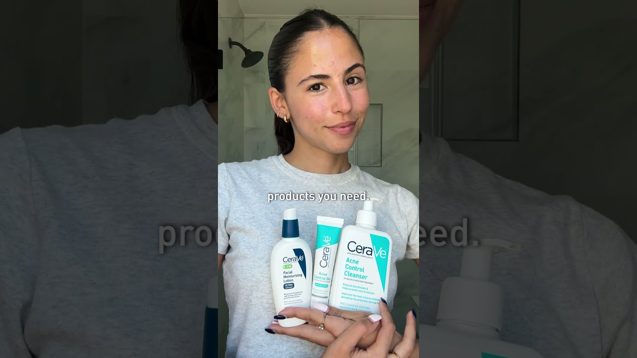 Clear your skin with this simple 3-step acne routine!