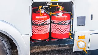 Filling Motorhome LPG Gas tanks and the Economics