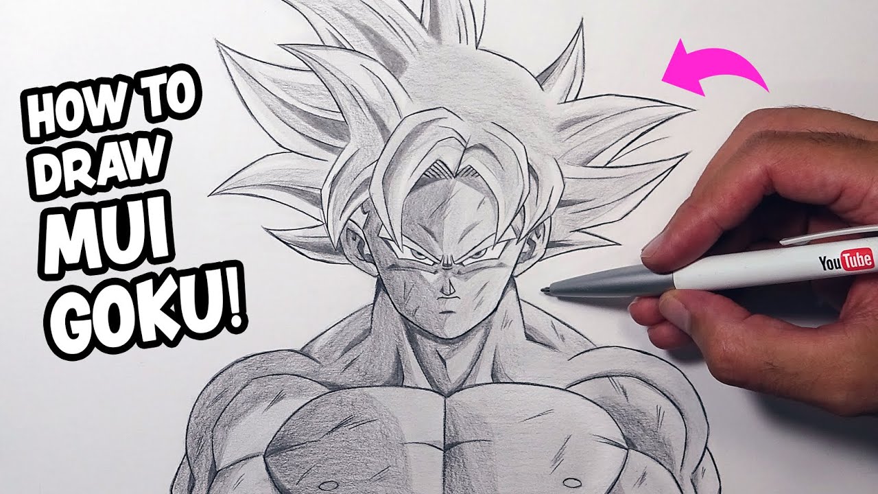 How to Draw Goku - Dragonball Z - DrawingNow