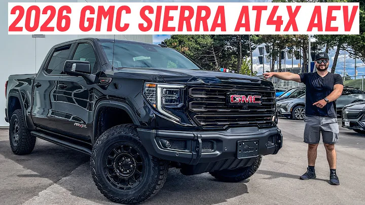 2026 GMC Sierra 1500 AT4X AEV Edition Is The Ultimate Off-Road Truck You Want - Full Review!