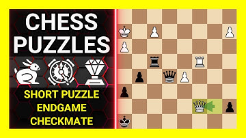 Chess Puzzles to Practice. Themes: Short puzzle, Endgame, Checkmate. Learn Chess