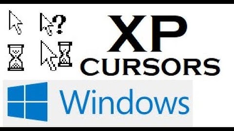 Enable Windows XP cursors on Windows 10/11
