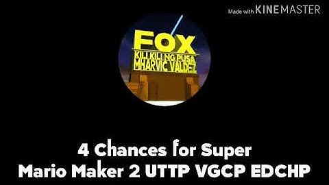 4 Chances for Super Mario Maker 2 UTTP VGCP EDCHP