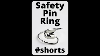 Diy Safety Pin Ring