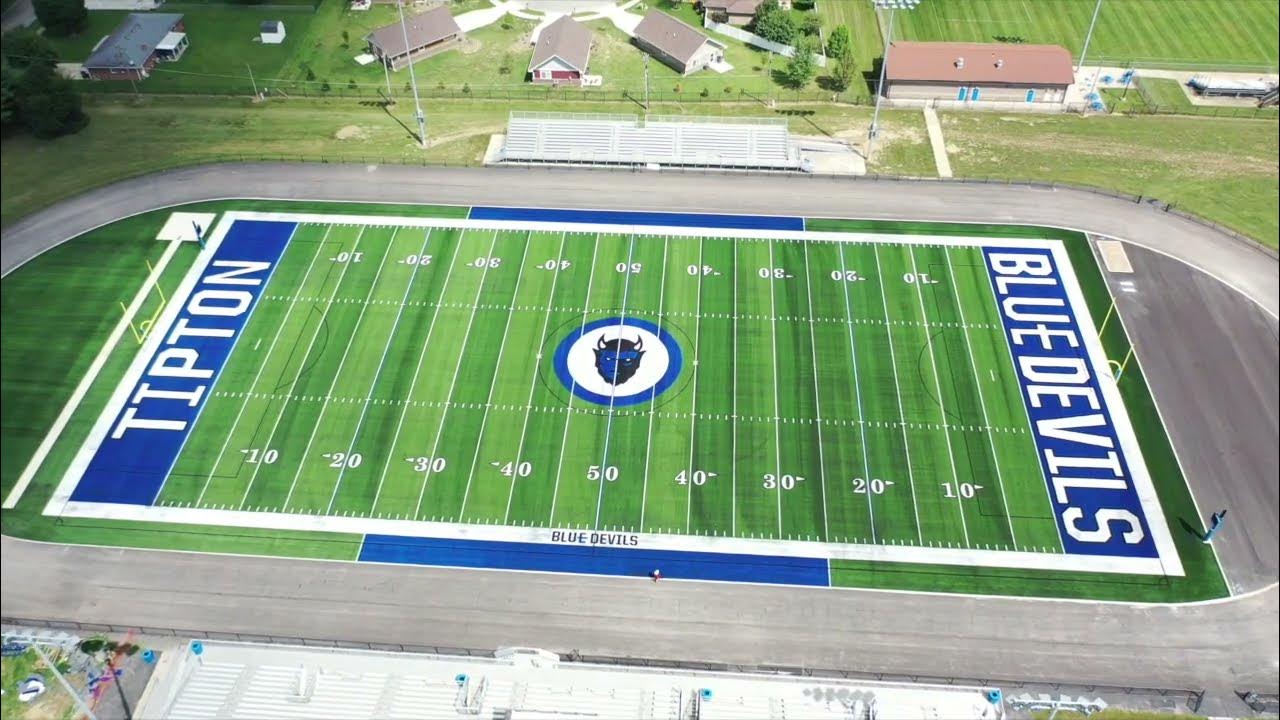 Tipton High School Football Field YouTube