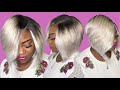 Invisible part Quick weave bob | No hair out| Sensationnel iRemy