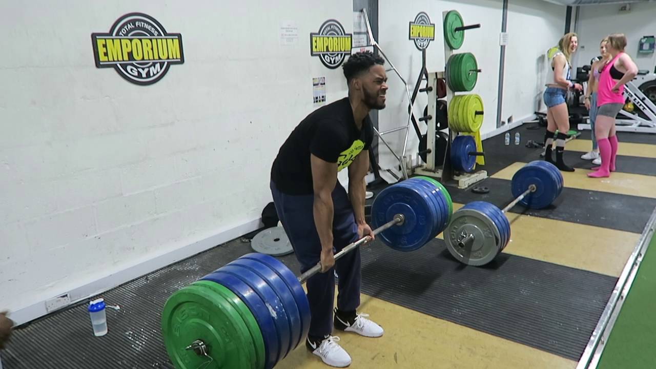 220KG/485LBS Beltless Deadlift | BodyPower2016 Weekend | Emporium Gym