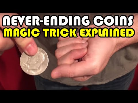 Never ending coins (magic trick revealed)