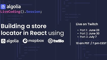 Building a store locator in React using Algolia, Mapbox and Twilio - Part 3