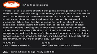R/Chonkers Should Be BANNED