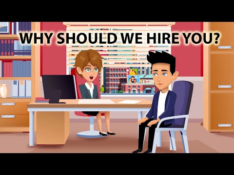 Why Should We Hire You - Business English Conversation For The Office And Workplace