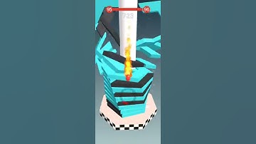 Stack Ball - Blast through platforms Level 95 WalkThrough | Fazie Gamer