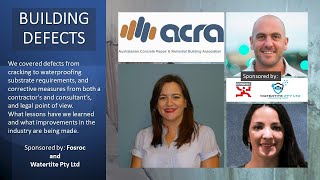 Building Defects - ACRA Webinar