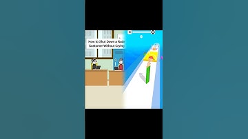 How to Shut Down a Rude Customer Without Crying. #therealveronika #animation #animationmedia