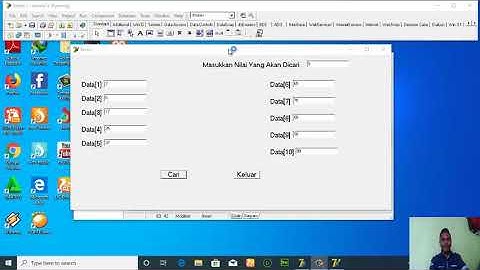 tutorial mencari data dan pengurutan data atau nilai menggunakan delphi 7