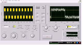 Labview Signal Generator/Oscilloscope