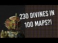 230 divines worth of inscribed ultimatums in 100 maps  fully juiced ultimatums path of exile 324