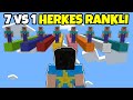 7 RANKLI vs ERŞEN ŞEN! (Efsane Taktikler) Minecraft BEDWARS