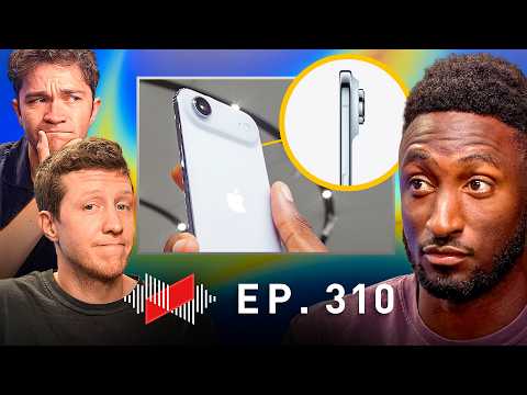 Studio style professional podcast thumbnail example with conversational aesthetics for Studio thumbnail style
