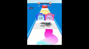 Canvas Run | Smooth Color Merge Challenge! 🎨🔥😳 #shorts